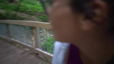 Risky Pov Blowjob On Park Bridge Amateur Latina Teen Swallows Every Drop Of - hclips.com