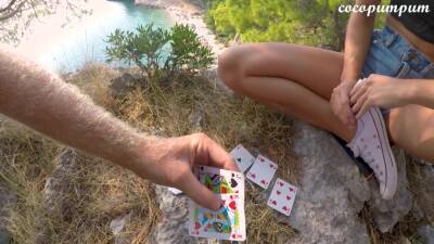 I Lost A Bet And Fingered Myself On The Cliff: Amateur Babe Public Beach Fingering - upornia.com