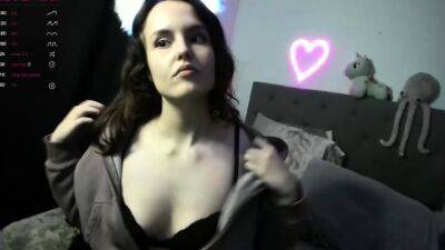Shy brunette homemade amateur webcam teen - drtuber.com
