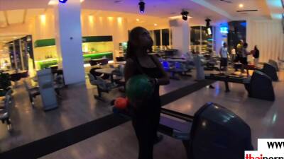 Cherry - Skinny amateur Thai teen Cherry loves playing with big balls - nvdvid.com