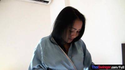 Huge tits Thai amateur hottie Joon Mali in a homemade POV blowjob video - hotmovs.com - Thailand - Mali