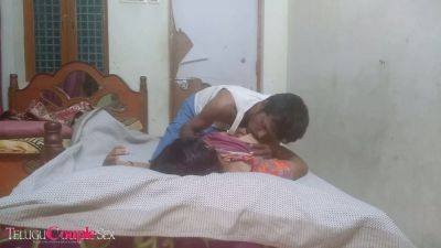 Hot homemade Telugu sex with a married Indian neighbour, she fucks and moans loudly - txxx.com - India