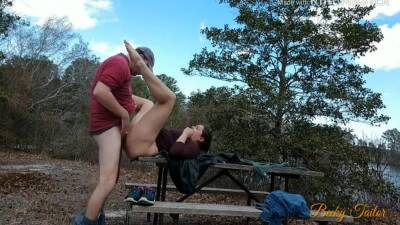 Amateur Wife Fucked And Creampied On Public Picnic Table - hdzog.com