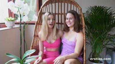 Amateur Blonde Lesbian Babe Fingers Her Girlfriends Wet Pussy - Reality - xtits.com - Germany